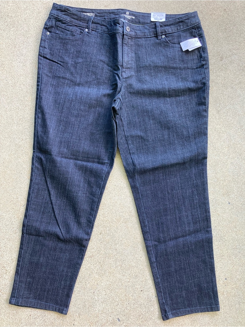 Liz Claiborne Dark Wash Straight Leg Jeans Size 20W